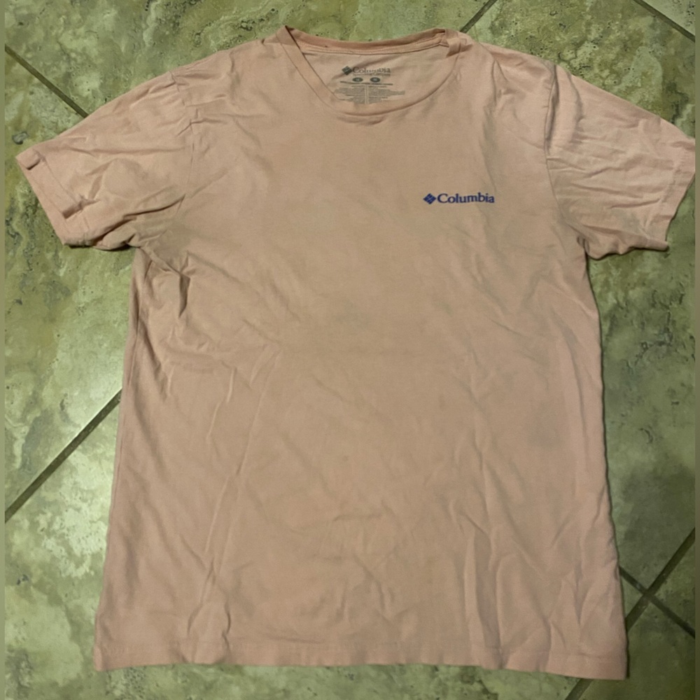Pink Columbia t-shirt